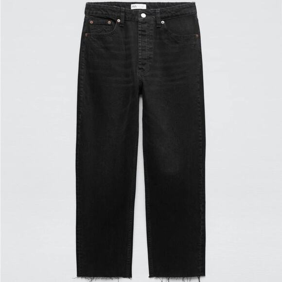 NWT ZARA STRAIGHT JEANS - Picture 3 of 15